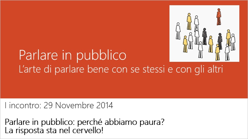 Parlare In Pubblico - 1 Tappa