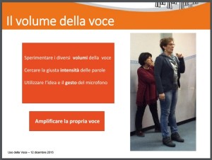 Il volume della voce - applicazione della psicofonia al corso parlare in pubblico